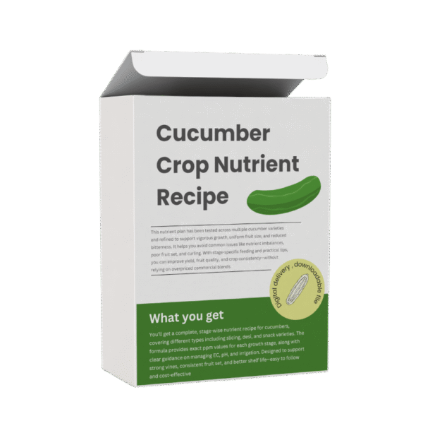 Cucumber-Nutrient recipe