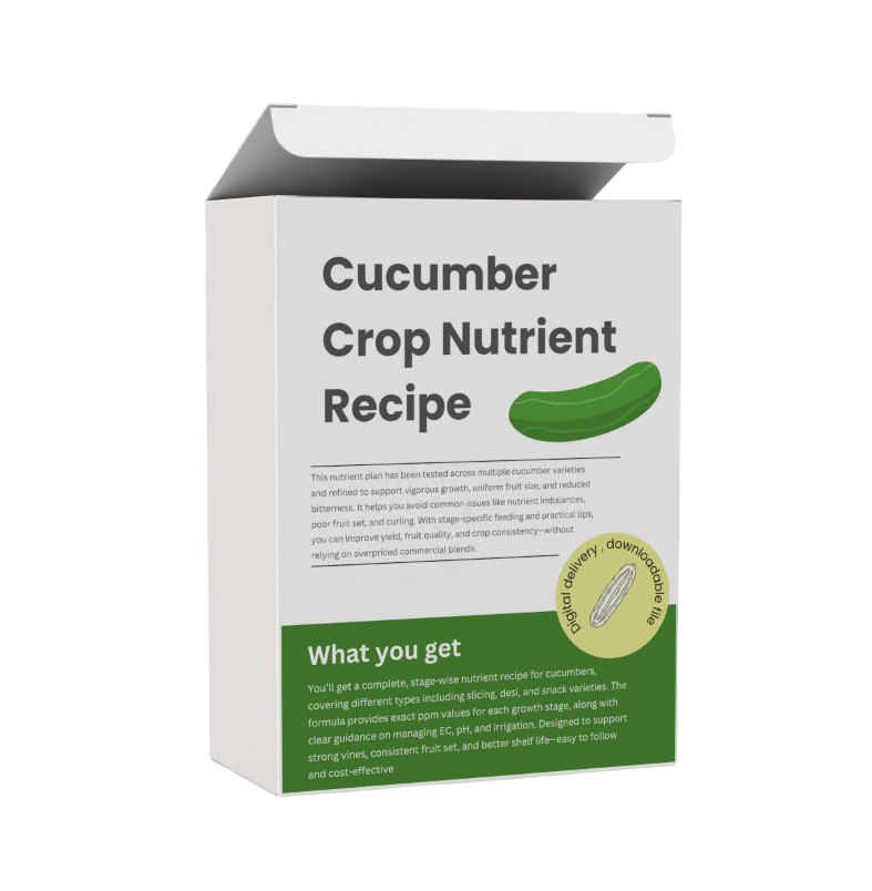 Cucumber-Nutrient recipe